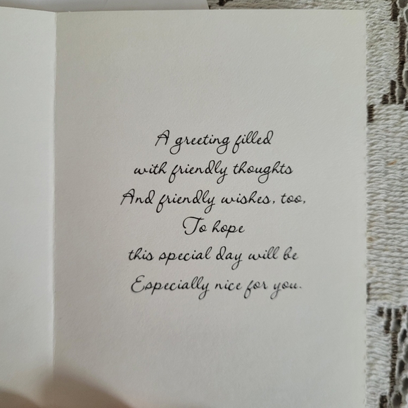 Vintage Birthday Card - Picture 2 of 5